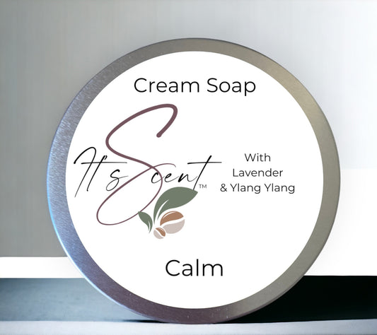 Calm. Cream Soap.