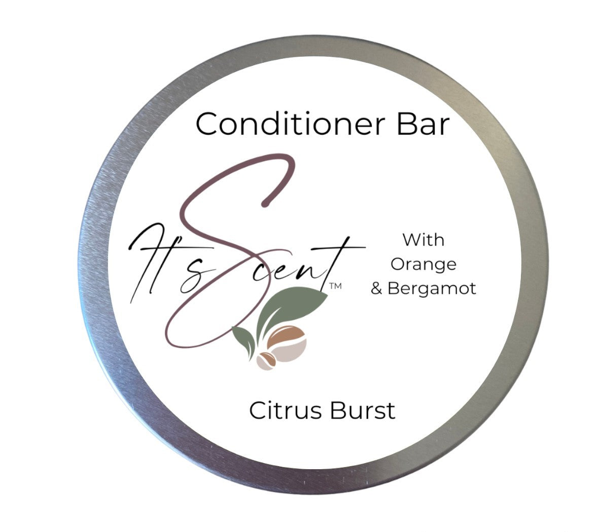 Citrus Burst Conditioner Bar. Suitable for All hair types including Frizzy