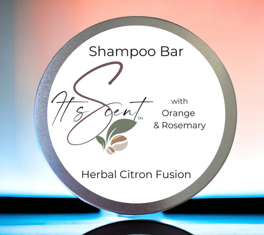 Herbal Citron Fusion Shampoo Bar. Suitable for Normal/Dry Hair
