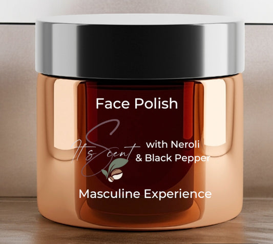 Masculine Experience Face Polish with Neroli & Black Pepper