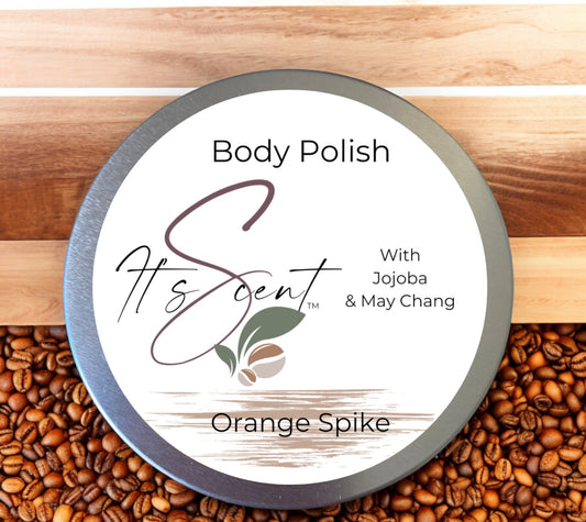 Orange Spike Blend. Coffee Body Polish