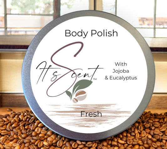 Fresh Body Polish with Coffee & Peppermint