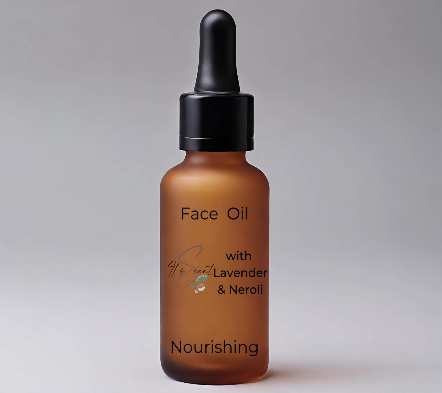 Nourishing Face Serum bottle showcasing luxurious anti-aging skincare formula